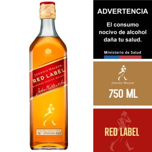 Whisky Johnnie Walker Red Label 750 cc