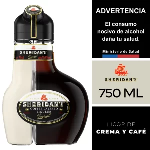 Licor crema Sheridan's 750 ml.