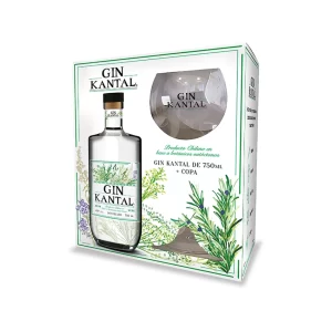 Pack Gin Kantal 43° 750cc + Copa