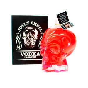 Vodka Jolly Skull Strawberry 1000cc