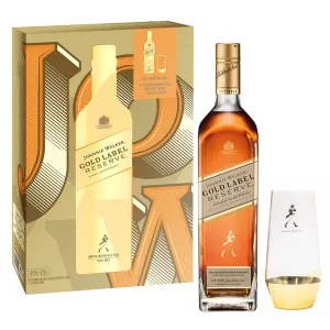 Johnnie Walker Gold 750 ml + Vaso de regalo
