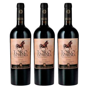 Pack 3 Toro de Piedra Gran Reserva Carmenere 750cc