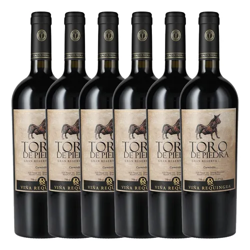 Toro de Piedra Gran Reserva Carmenere 750cc